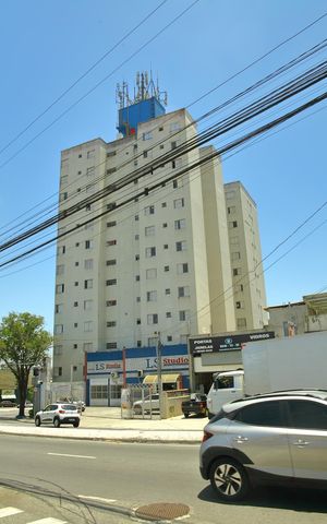 Apartamento à venda com 47m², 1 quarto e 1 vagaFachada do Prédio