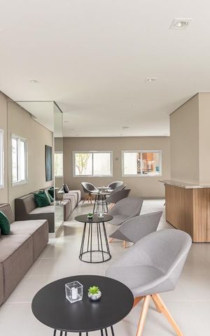 Apartamento à venda com 33m², 2 quartos e sem vaga Apartamento à venda com 33m², 2 quartos e sem vagaÁrea Comum - Salão de Festas
