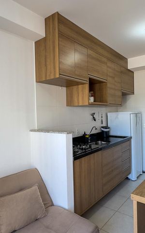 Apartamento para alugar com 29m², 1 quarto e sem vagaSala e Cozinha