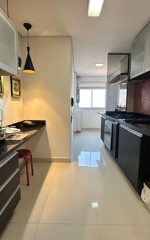 Apartamento para alugar com 91m², 2 quartos e 2 vagasCozinha