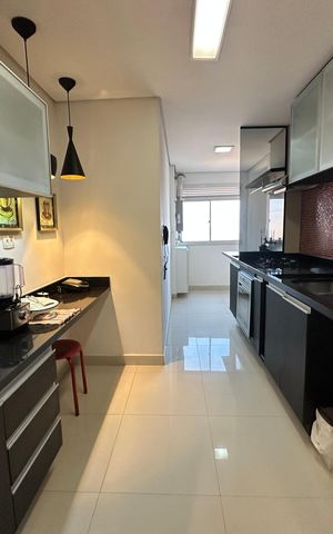 Apartamento para alugar com 91m², 2 quartos e 2 vagasCozinha