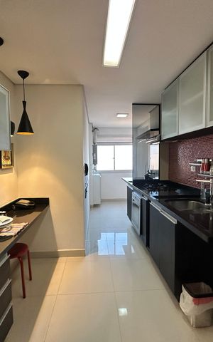 Apartamento para alugar com 91m², 2 quartos e 2 vagasCozinha