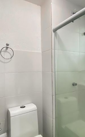 Apartamento para alugar com 40m², 1 quarto e sem vaga Apartamento para alugar com 40m², 1 quarto e sem vagaBanheiro