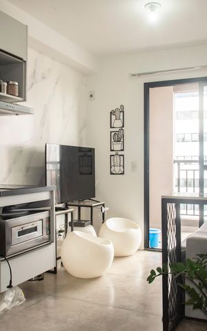 Apartamento para alugar com 33m², 1 quarto e sem vagaSala