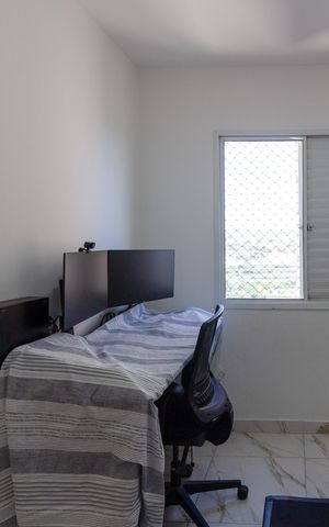 Apartamento à venda com 46m², 2 quartos e 1 vagaQuarto 2
