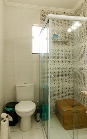 Casa de condomínio à venda com 144m², 3 quartos e 2 vagas Casa de condomínio à venda com 144m², 3 quartos e 2 vagasBanheiro Social 2
