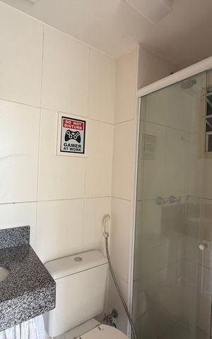 Apartamento à venda com 60m², 3 quartos e 1 vaga Apartamento à venda com 60m², 3 quartos e 1 vagaBanheiro da suíte