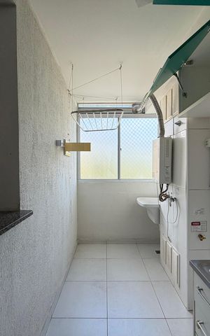 Apartamento à venda com 60m², 3 quartos e 1 vaga Apartamento à venda com 60m², 3 quartos e 1 vagaÁrea de serviço