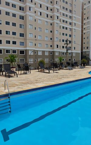 Apartamento à venda com 58m², 3 quartos e 1 vaga Apartamento à venda com 58m², 3 quartos e 1 vagaÁrea comum - Piscina