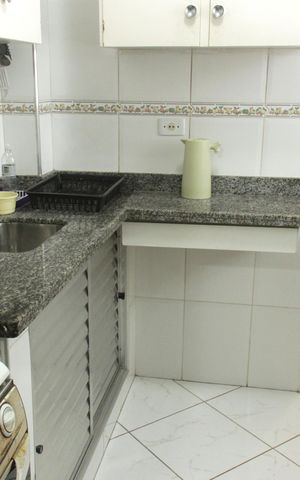Apartamento para alugar com 60m², 1 quarto e sem vagaCozinha e Área de Serviço