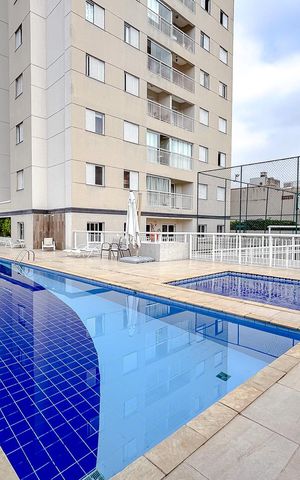 Apartamento à venda com 65m², 3 quartos e 1 vagaÁrea comum - Piscina