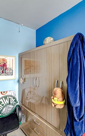 Apartamento à venda com 65m², 3 quartos e 1 vagaQuarto 2