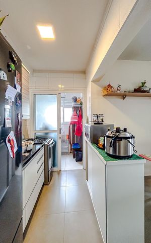Apartamento à venda com 65m², 3 quartos e 1 vagaCozinha