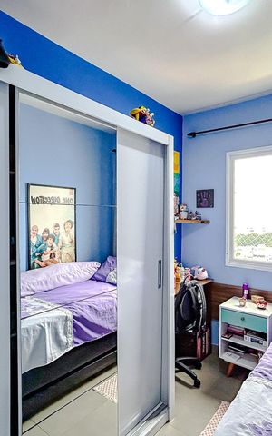 Apartamento à venda com 65m², 3 quartos e 1 vagaQuarto 1