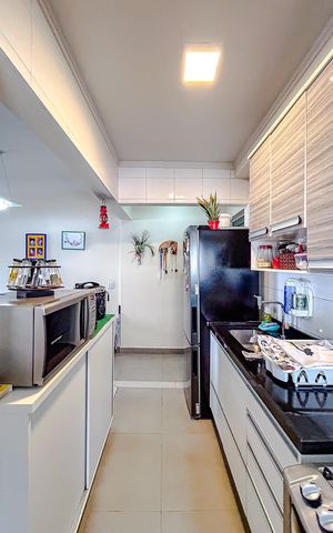 Apartamento à venda com 65m², 3 quartos e 1 vagaCozinha