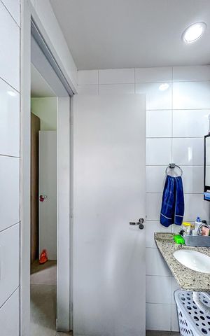 Apartamento à venda com 65m², 3 quartos e 1 vagaBanheiro da Suíte