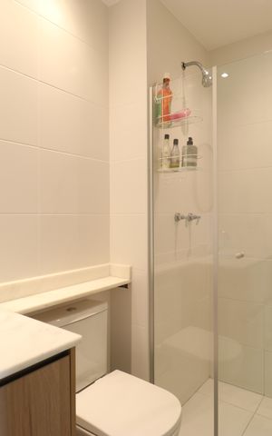 Apartamento à venda com 70m², 2 quartos e 1 vagaBanheiro da Suíte