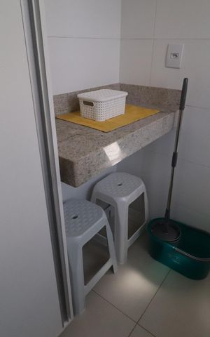 Apartamento para alugar com 65m², 2 quartos e 2 vagasCozinha e Área de Serviço