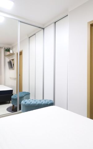 Apartamento para alugar com 65m², 2 quartos e 2 vagasQuarto 2 - Suíte