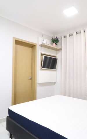 Apartamento para alugar com 65m², 2 quartos e 2 vagasQuarto 2 - Suíte