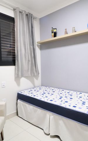 Apartamento para alugar com 65m², 2 quartos e 2 vagasQuarto 1