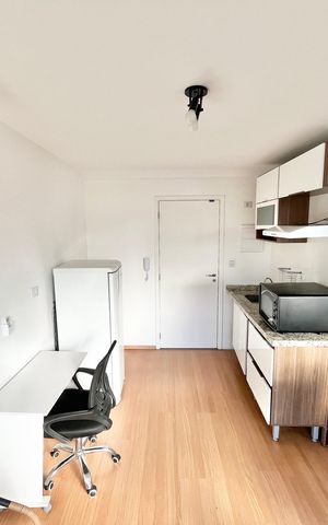 Studio para alugar com 26m², 1 quarto e 1 vaga Studio para alugar com 26m², 1 quarto e 1 vagaStudio
