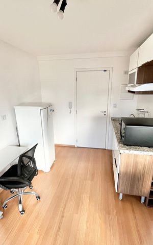 Studio para alugar com 26m², 1 quarto e 1 vaga Studio para alugar com 26m², 1 quarto e 1 vagaStudio