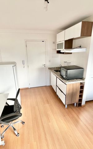 Studio para alugar com 26m², 1 quarto e 1 vaga Studio para alugar com 26m², 1 quarto e 1 vagaStudio