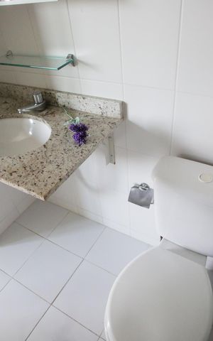 Apartamento à venda com 72m², 2 quartos e 1 vagaBanheiro da Suíte