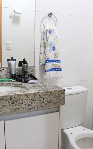 Apartamento para alugar com 68m², 2 quartos e 1 vagaBanheiro da Suíte