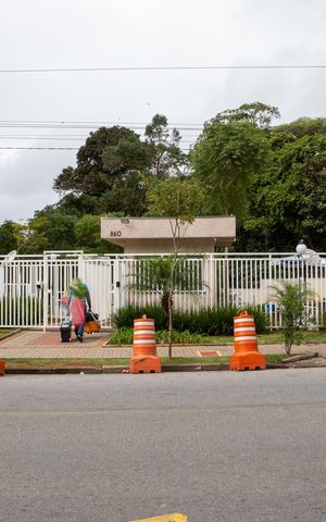 Apartamento à venda com 40m², 2 quartos e 1 vagaFachada e portaria