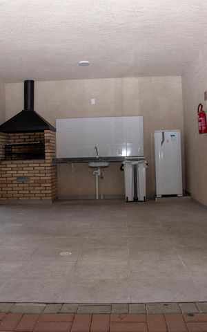 Apartamento à venda com 40m², 2 quartos e 1 vagaChurrasqueira