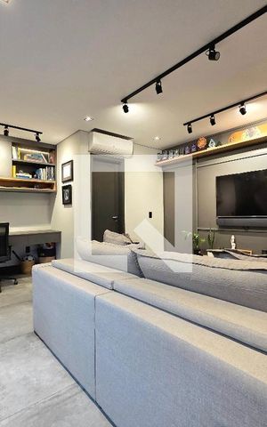 Apartamento à venda com 65m², 1 quarto e 1 vaga Apartamento à venda com 65m², 1 quarto e 1 vagaSala
