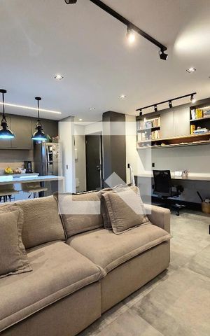 Apartamento à venda com 65m², 1 quarto e 1 vaga Apartamento à venda com 65m², 1 quarto e 1 vagaSala