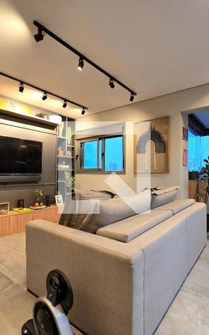 Apartamento à venda com 65m², 1 quarto e 1 vaga Apartamento à venda com 65m², 1 quarto e 1 vagaSala