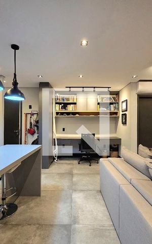 Apartamento à venda com 65m², 1 quarto e 1 vaga Apartamento à venda com 65m², 1 quarto e 1 vagaSala