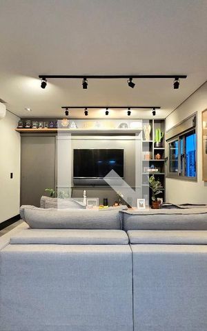 Apartamento à venda com 65m², 1 quarto e 1 vaga Apartamento à venda com 65m², 1 quarto e 1 vagaSala