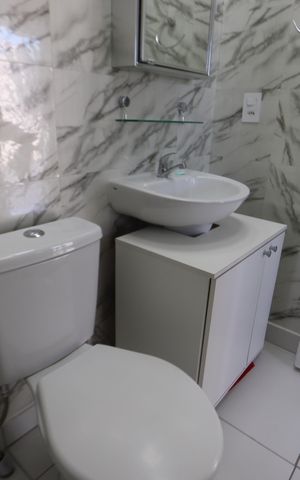 Apartamento à venda com 44m², 2 quartos e sem vagaBanheiro