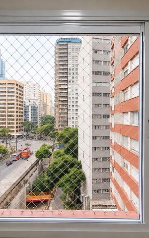 Apartamento à venda com 46m², 1 quarto e sem vaga Apartamento à venda com 46m², 1 quarto e sem vagaVista da Sala