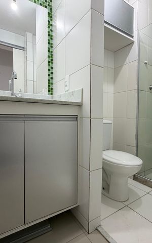 Apartamento para alugar com 50m², 2 quartos e 1 vaga Apartamento para alugar com 50m², 2 quartos e 1 vagaBanheiro