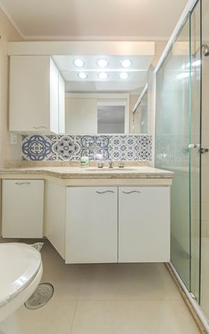 Apartamento para alugar com 86m², 3 quartos e 2 vagasBanheiro da Suíte 3