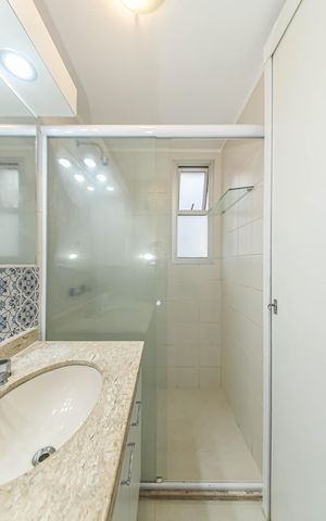 Apartamento para alugar com 86m², 3 quartos e 2 vagasBanheiro da Suíte 3