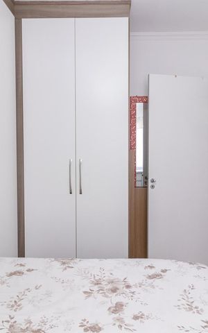 Apartamento à venda com 48m², 2 quartos e 1 vagaQuarto 2