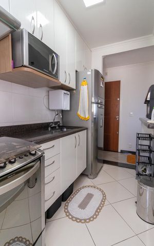 Apartamento à venda com 48m², 2 quartos e 1 vagaCozinha