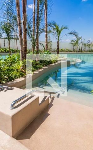 Apartamento à venda com 53m², 1 quarto e 2 vagas Apartamento à venda com 53m², 1 quarto e 2 vagasÁrea comum - Piscina