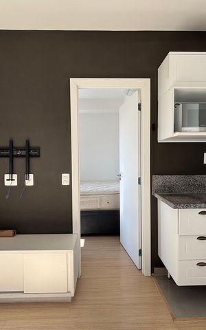 Apartamento à venda com 27m², 1 quarto e sem vaga Apartamento à venda com 27m², 1 quarto e sem vagaSala/Cozinha
