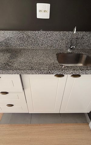 Apartamento à venda com 27m², 1 quarto e sem vaga Apartamento à venda com 27m², 1 quarto e sem vagaSala/Cozinha