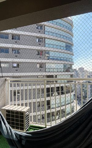 Apartamento à venda com 27m², 1 quarto e sem vaga Apartamento à venda com 27m², 1 quarto e sem vagaVaranda