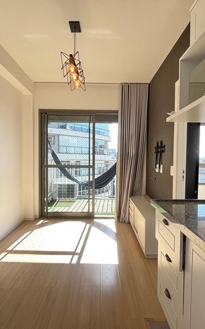 Apartamento à venda com 27m², 1 quarto e sem vaga Apartamento à venda com 27m², 1 quarto e sem vagaSala/Cozinha