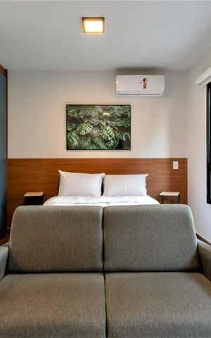 Studio à venda com 44m², 1 quarto e sem vagaStudio